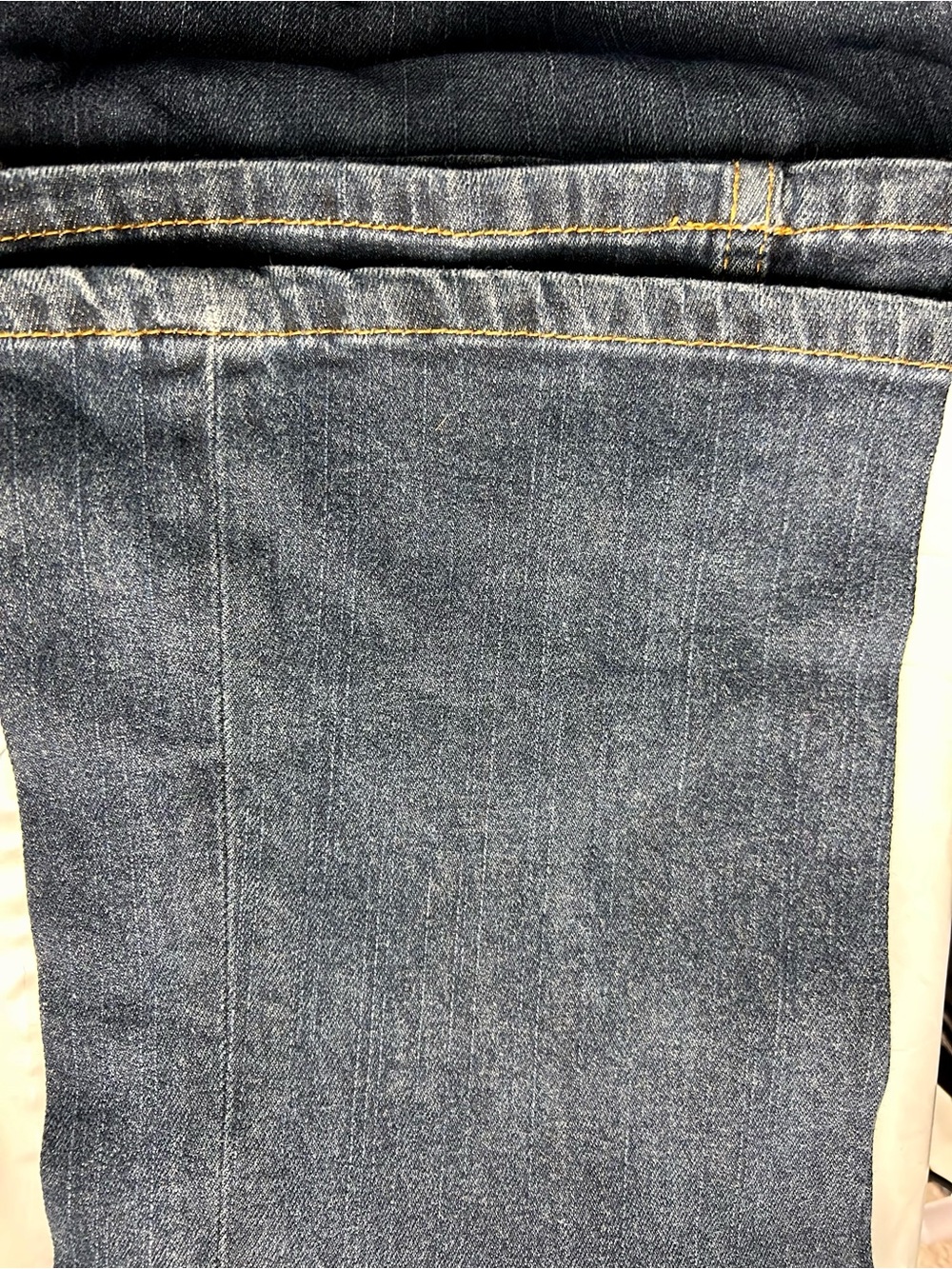 EUC Michael Kors Dark Blue Denim Jeans with Gold Accents - Picture 3 of 7